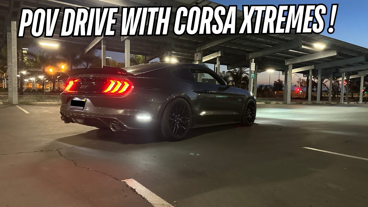 4K POV DRIVE in My 2017 Mustang GT | Corsa Xtreme Exhaust – Pure V8 Sounds!