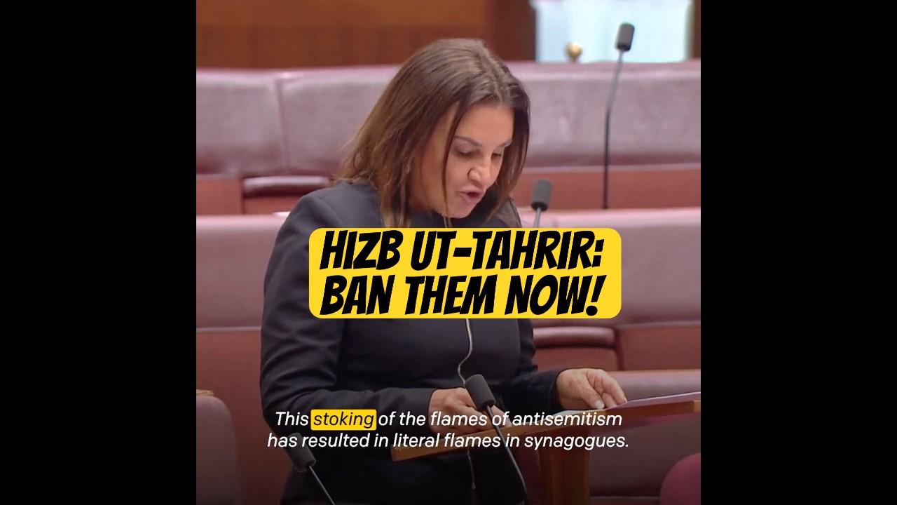 Jacqui Lambie Slams Hizb ut-Tahrir: Ban Them Now!
