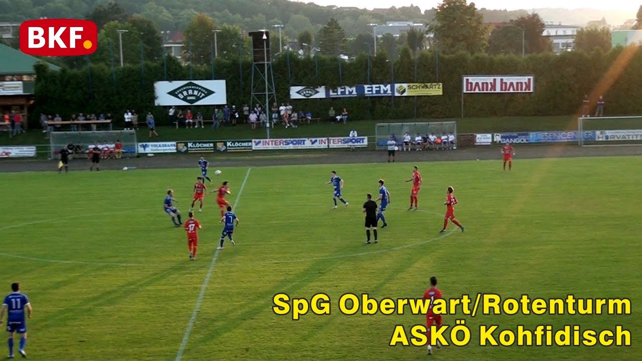 13. 8. 2021 - Fußball - SV Oberwart : ASKÖ Kohfidisch - Burgenlandliga - BKF TV