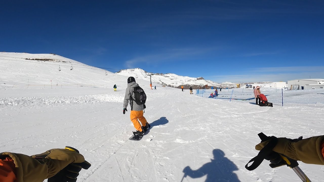 Ski Day, Valle nevado ski resort,  july 2023 Chile