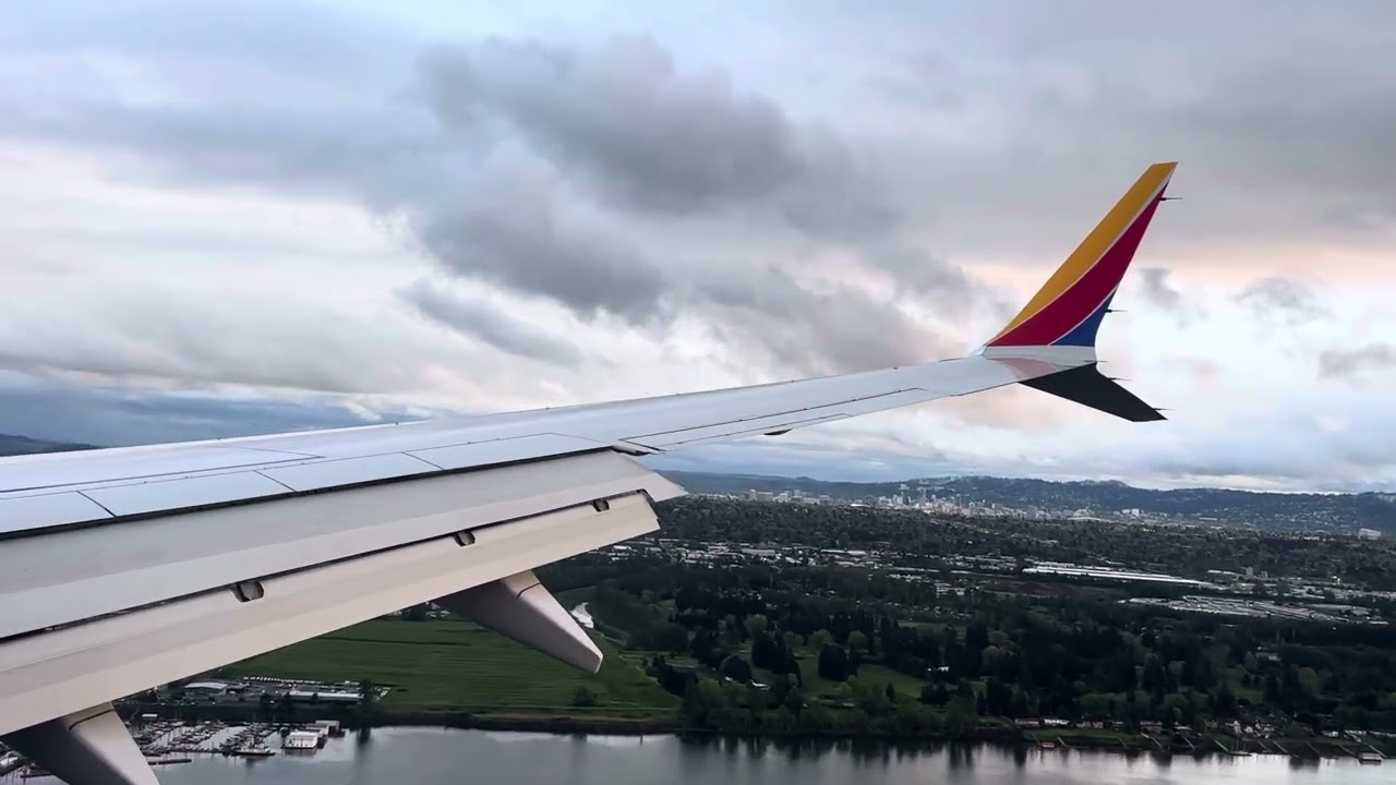 4K-SWA-MAX-8 Landing #aviation #video #travel #shortsfeed