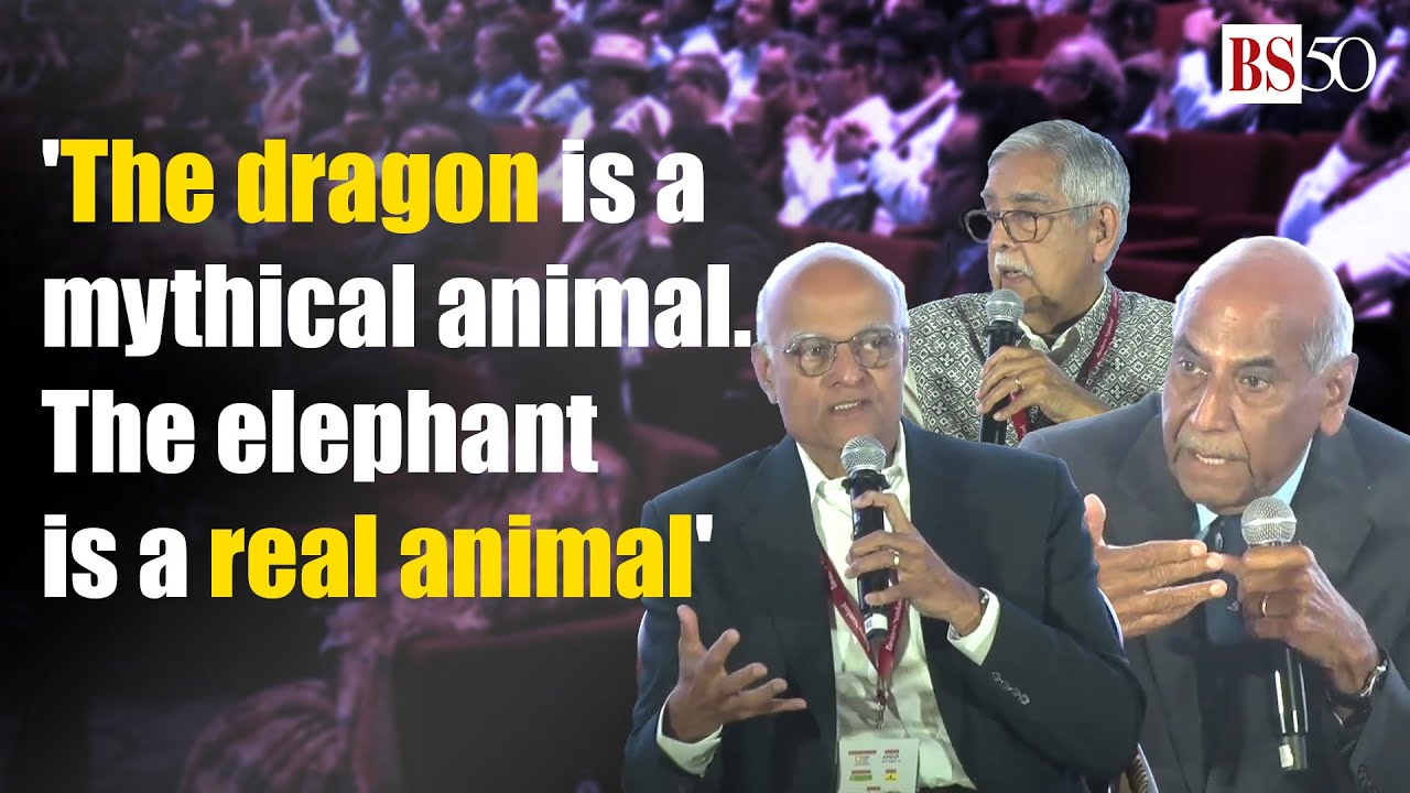 BS Manthan: 'The dragon is a mythical animal. The elephant is a real animal'