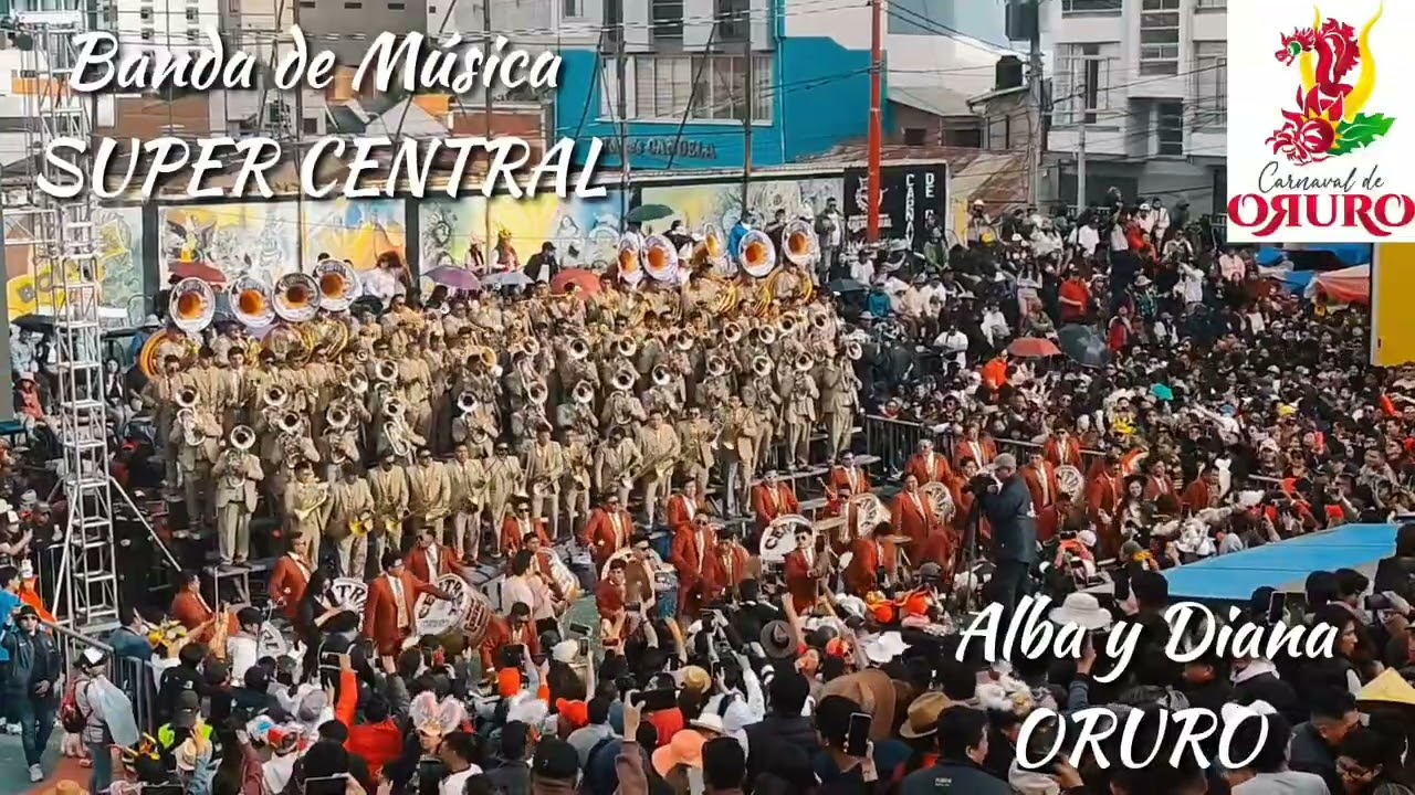 FESTIVAL DE BANDAS CARNAVAL DE ORURO 2026 - BANDA SUPER CENTRAL - MIX MORENADAS 