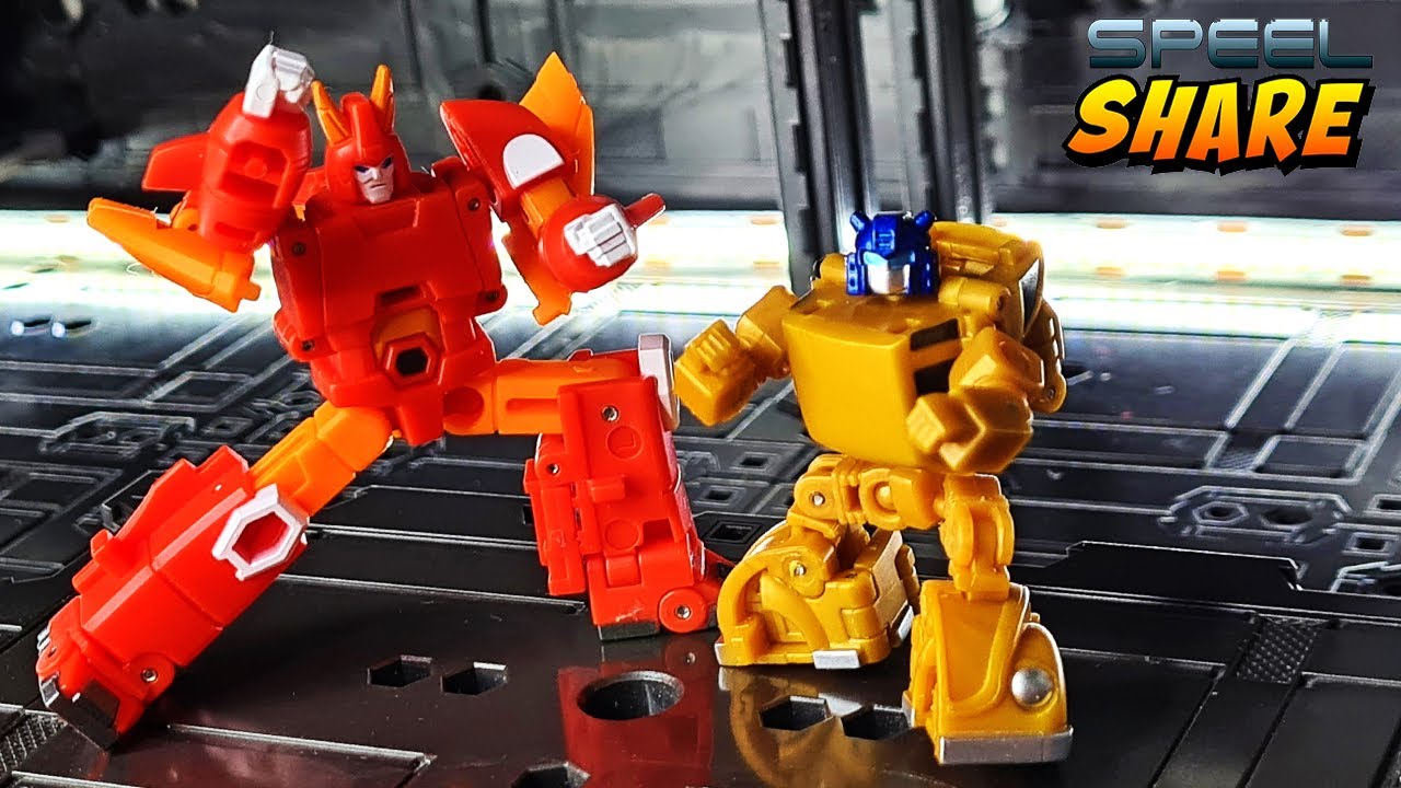 Dr Wu Goldbug and Shattered Glass Cyclonus (DW-E35M Wingman DW-34G Golden Beetle)