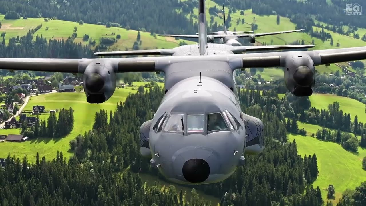 CASA - C-295M oraz  M28B Bryza z 8. Krakowska Baza Lotnictwa Transportowego