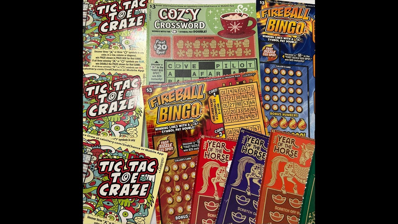 Scratchy Monday Vibes! X10 Lottery Tickets