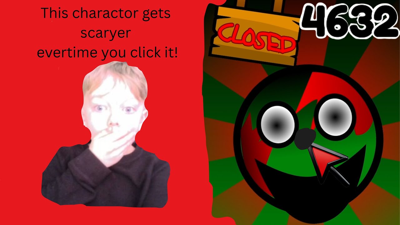 This face gets crazier and scarier every click!