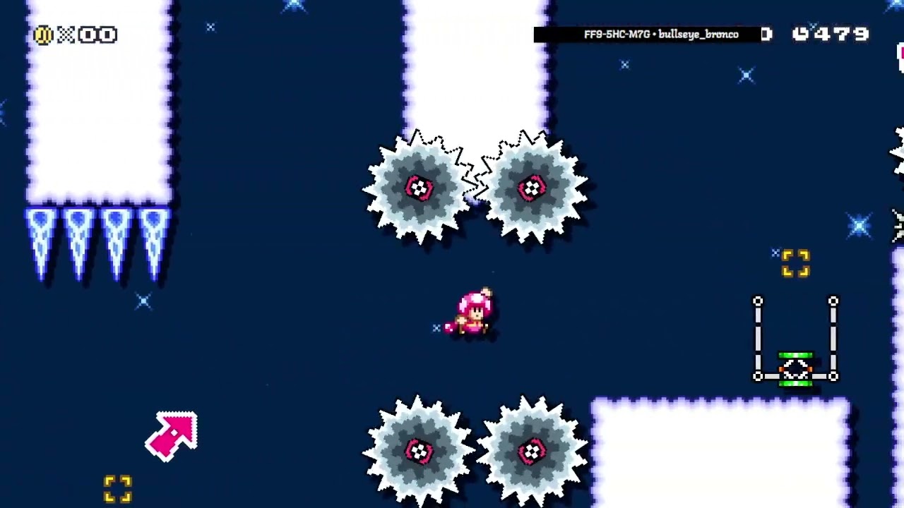 first clear on [night sky parkour] springs in low gravity by The Bronco