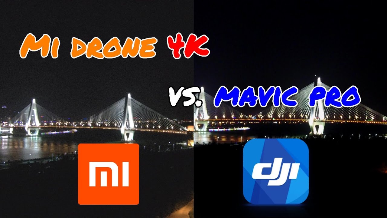 DJI Mavic Pro vs. Mi Drone 4K