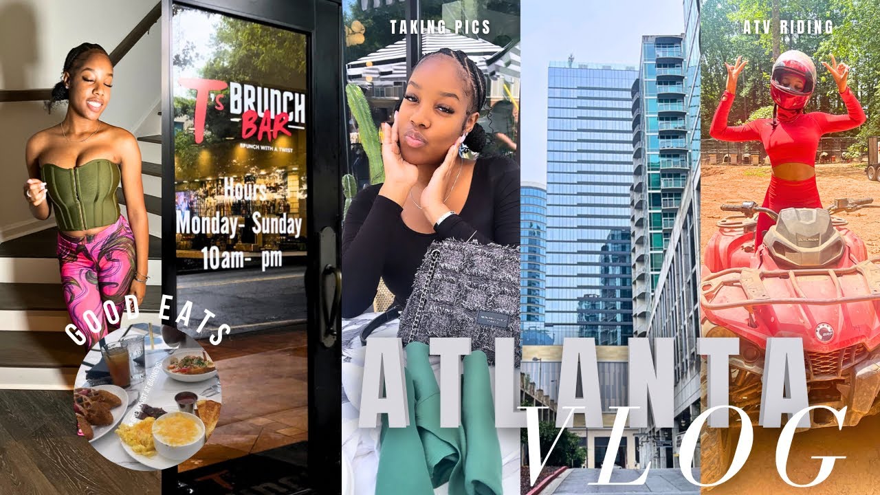 TRAVEL VLOG: Lit Atlanta Girls Trip (nightlife, food, clubs, Atv Riding and more!)