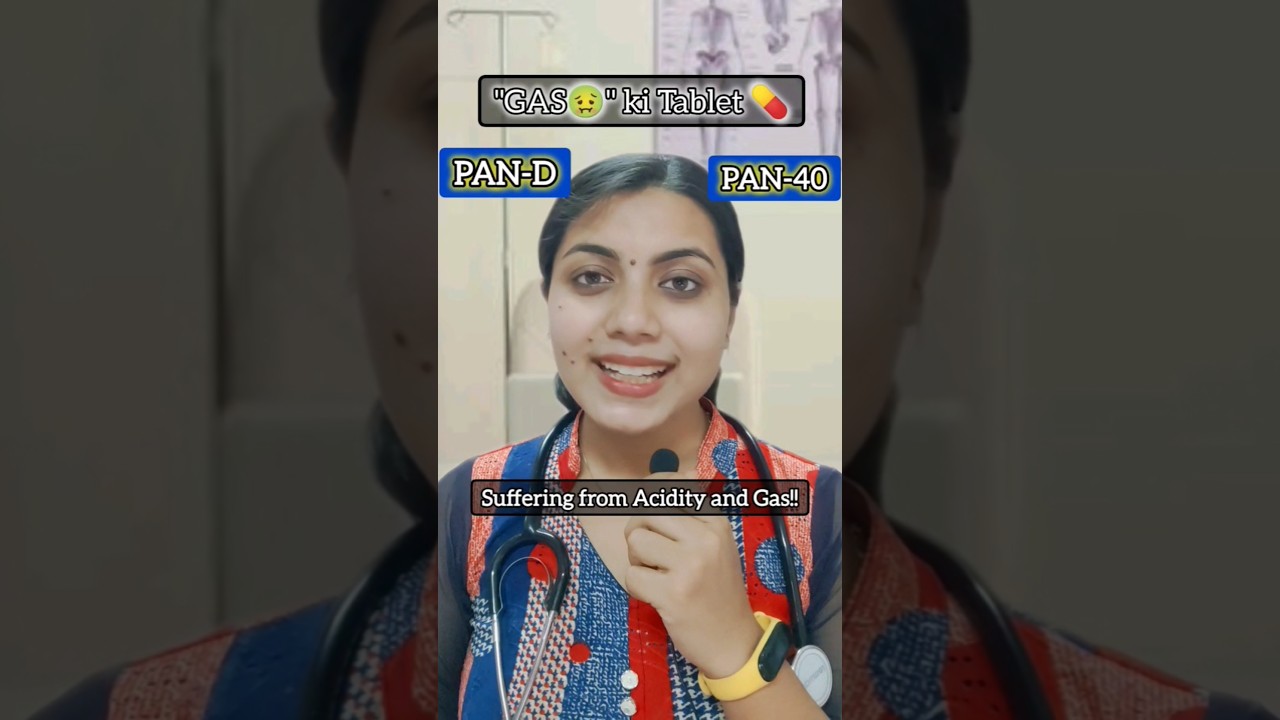 (Part-1)Gas Ki Tablet🤢💊_ Pan D, Pan-40_ Right Method ✅ to Use #new #drdeepshikhashah #gas