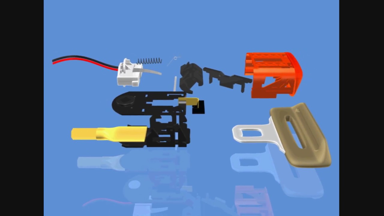 Defective Seat Belt Latch Mechanism