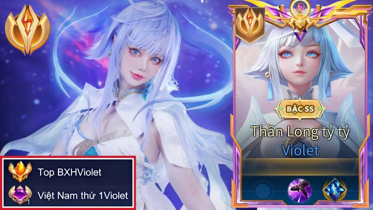 TOP 1 Violet - Tổng Hợp Những Trận Gánh Team Trên Live Cùng 500 AE Kênh Chát