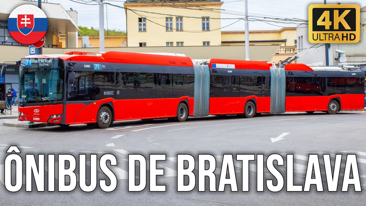 Sistema de Transporte Público Por Ônibus de Bratislava/Eslováquia