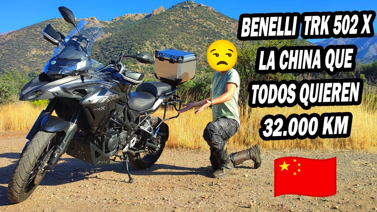 Así se portó la Benelli TRK 502 X después de 32.000 kilómetros de uso 😨🤨😏