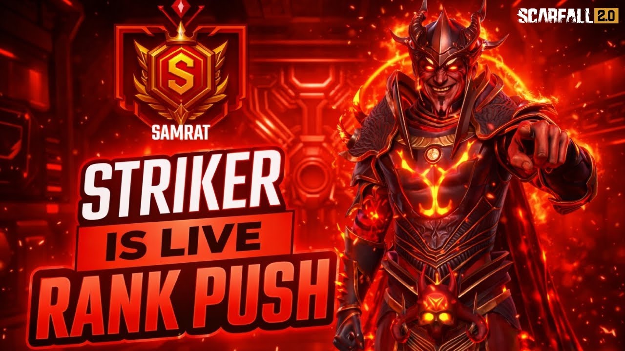 SAMRAT PUSH 😍🔥| SCARFALL S3 HERE | Playing with Subscribers | Road To 2k Subscribers 🎯
