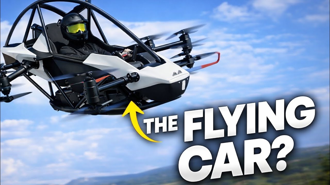 The future of personal flying is here (Jetson one)
