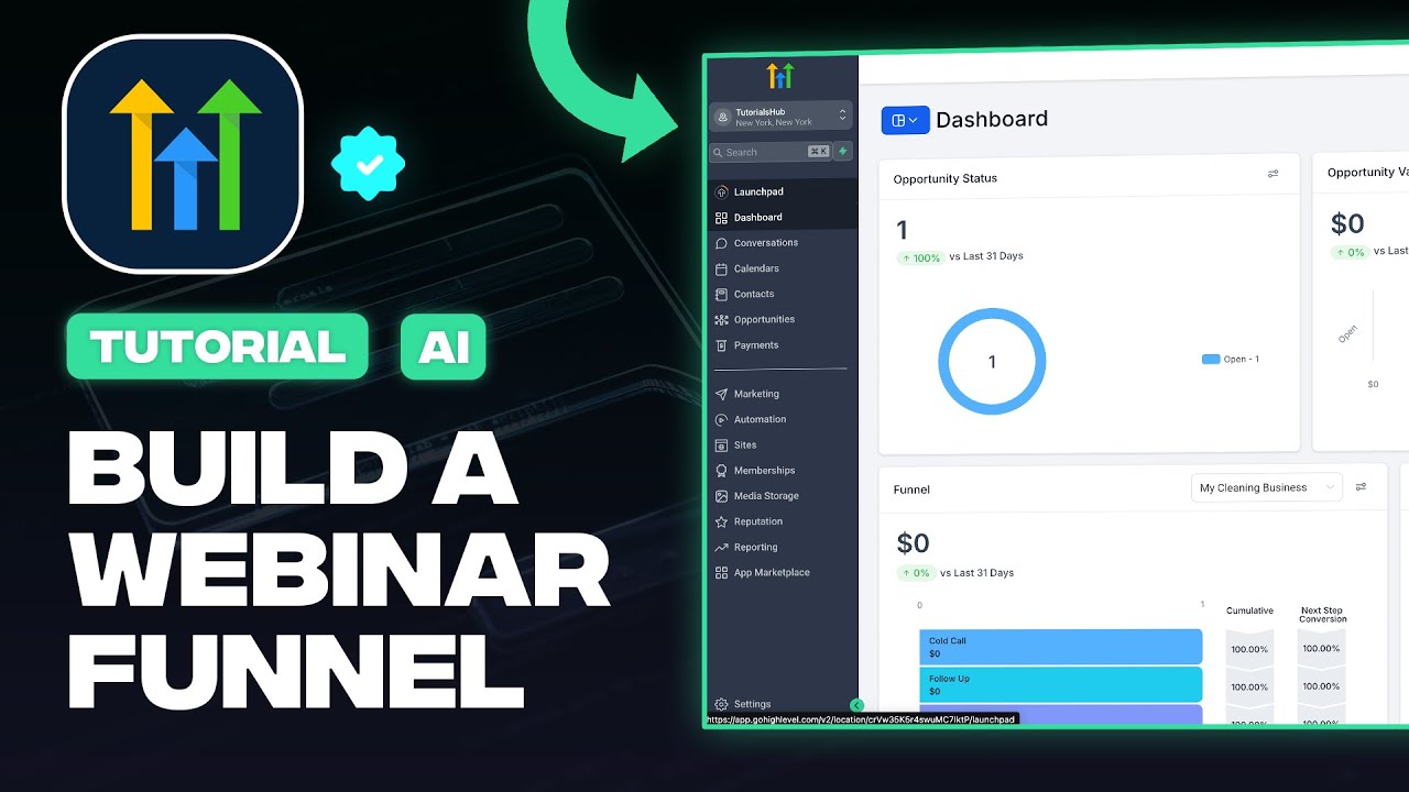 How to Build a Webinar Funnel With AI