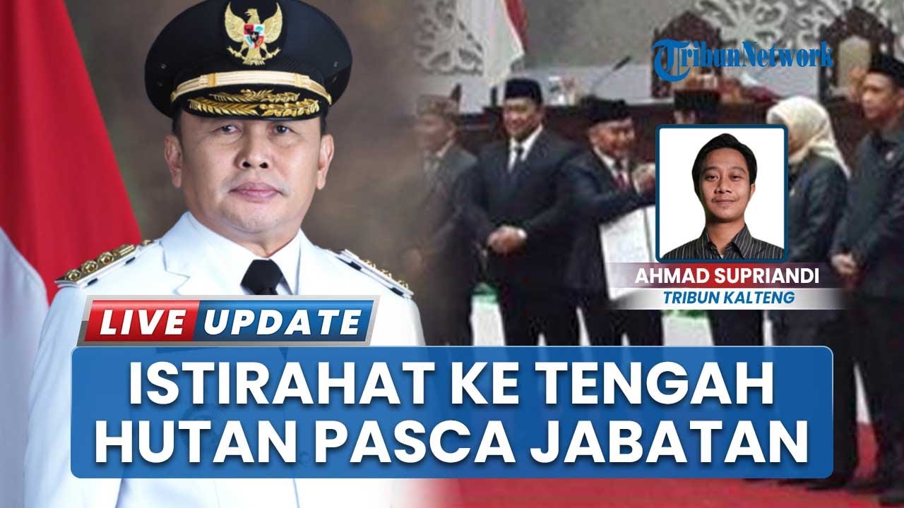 Pensiun dari Gubernur Kalteng, Sugianto Sabran Rencana Rehat ke Hutan sambil Memancing