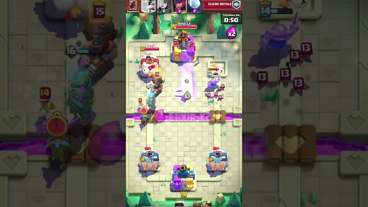 ULTIMA PARTIDA PARA SUBIR A ARENA 26 🙌🏻🙌🏻 #clashroyale
