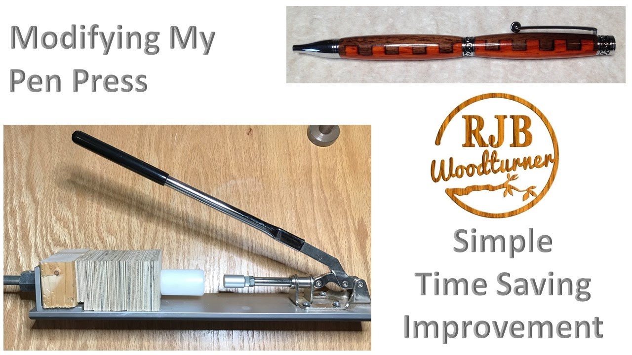 Pen Press Upgrade - How I Improved My Pen Press
