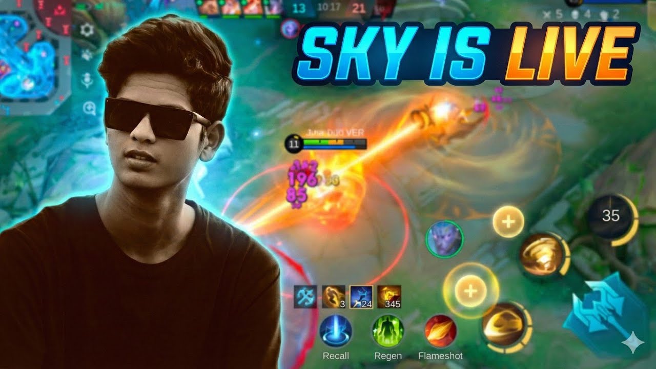 100 DAYS LIVESTREAM CHALANGE 💪 WITH ALUS #day1 MOBA LEGEND 5V5 JUNGLE AND EXPERT ONLY