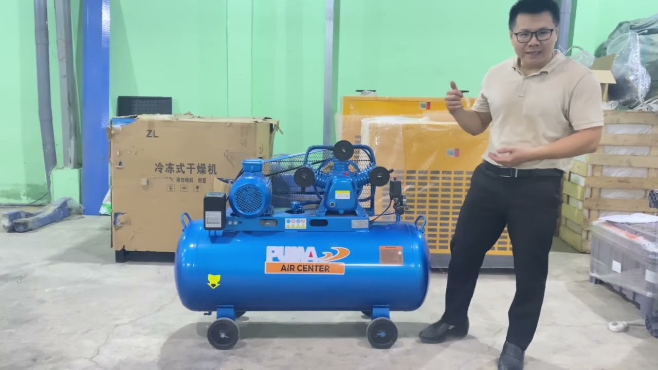 Máy nén khí Puma bình 200L 380V - giá chưa tới 10tr - liên hệ : 0934423166