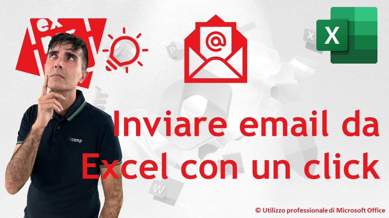 EXCEL: 📤 Inviare email da Excel con un click (no VBA - solo una formula) - guida passo a passo