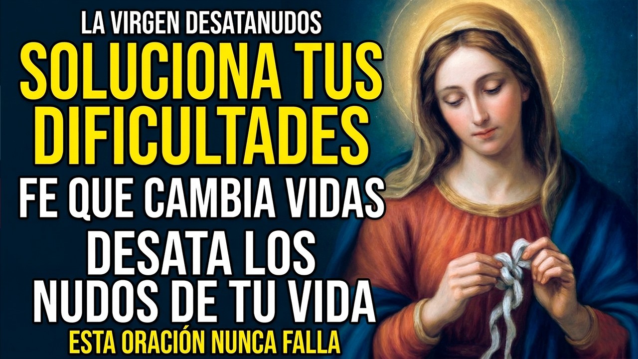 🌹 ROSARIO MILAGROSO A LA VIRGEN DESATANUDOS 🙏 PARA CASOS DIFÍCILES E IMPOSIBLES