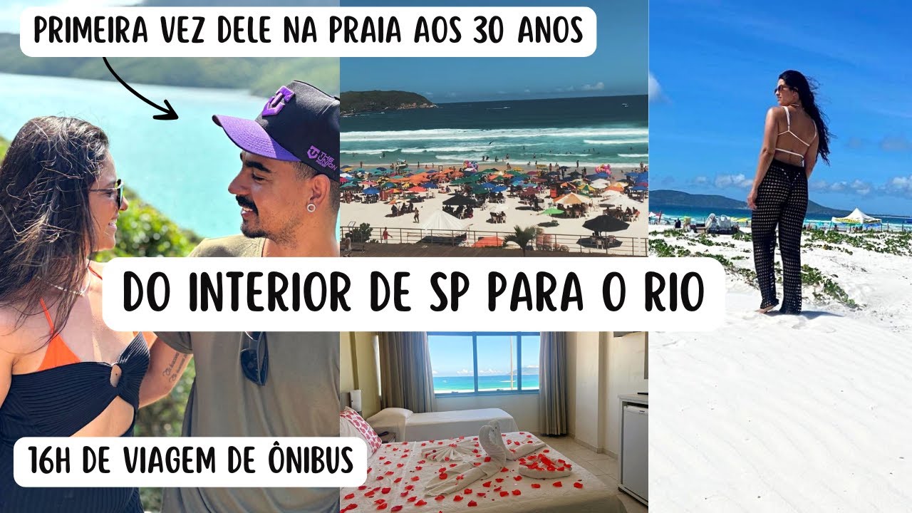NOSSA LUA DE MEL ECONÔMICA: 3 DIAS EM CABO FRIO POR APENAS R$2200
