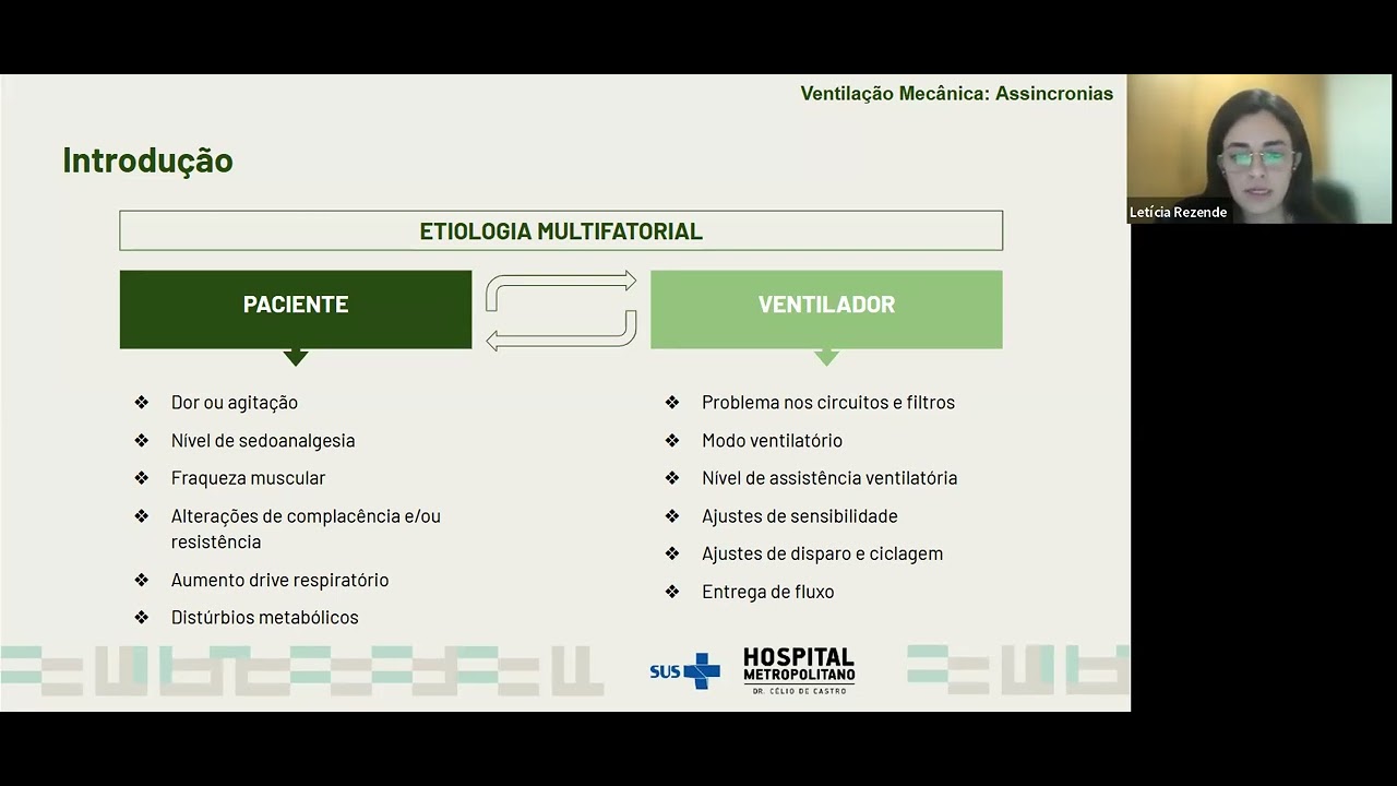 Assincronias em Ventilação Mecânica