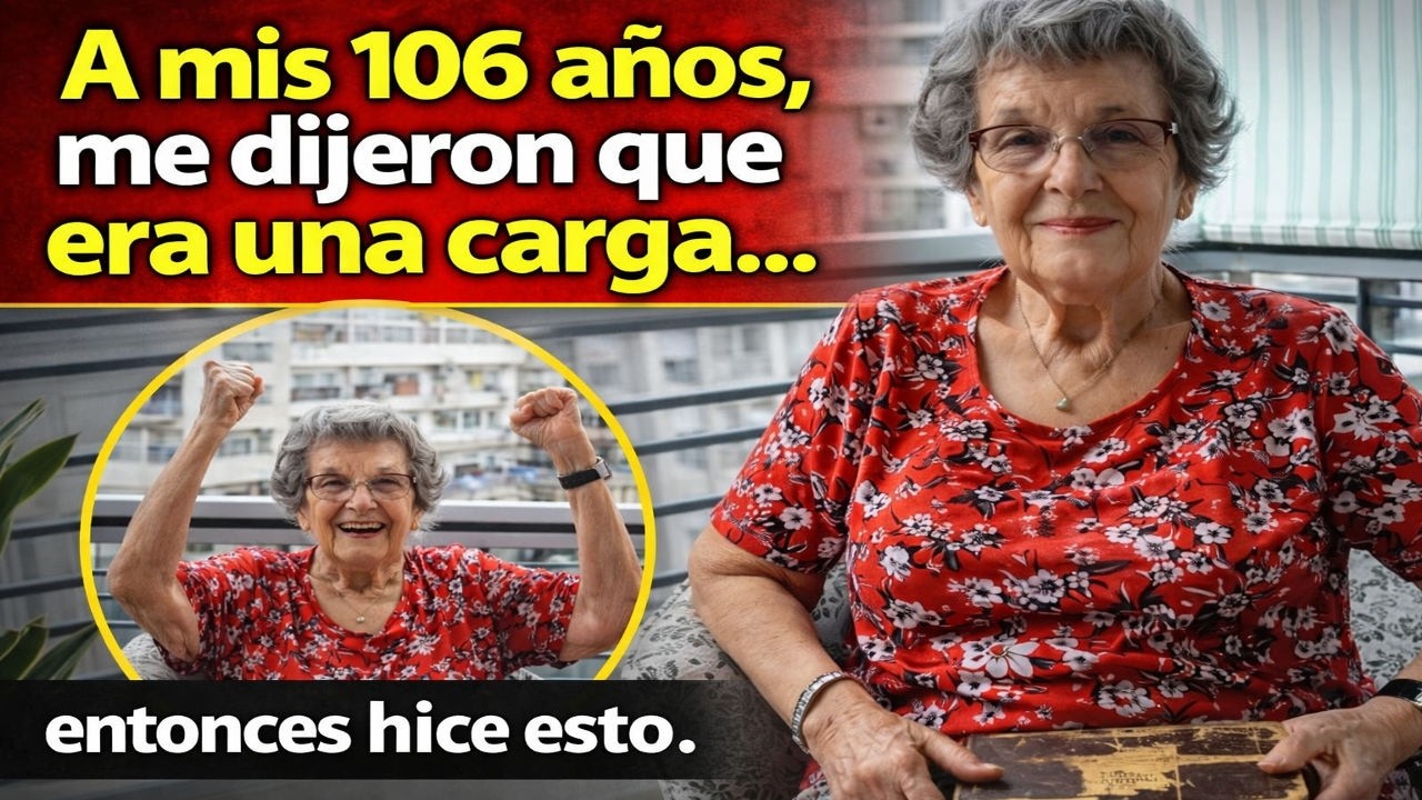 A mis 106 años, me dijeron que era una carga… entonces hice esto.