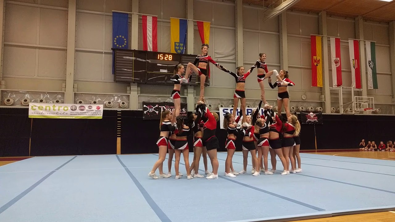 Vienna Pirates Cheerleading CCC2016 Black Pearls