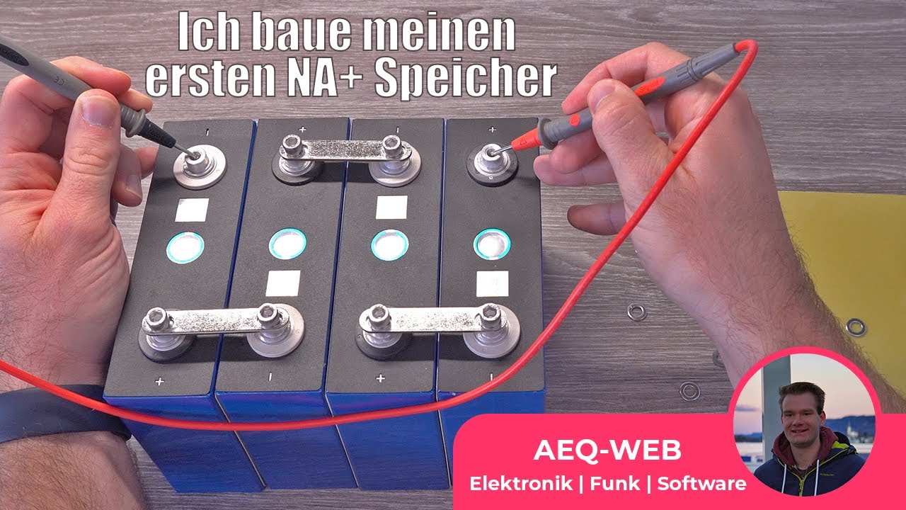 🔋 Ich baue meinen ersten 12 V Natrium-Ionen-Akku (NA⁺) zusammen