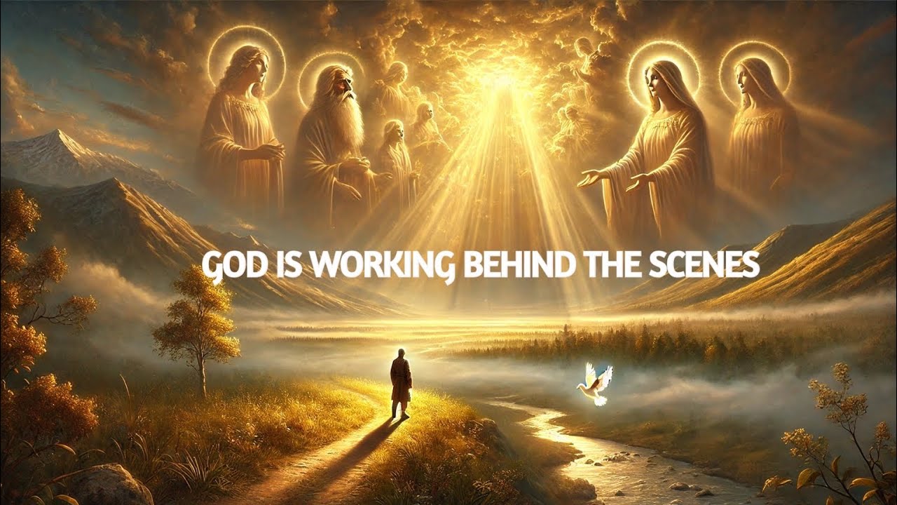 God is Working Behind the Scenes - A Message of Hope!