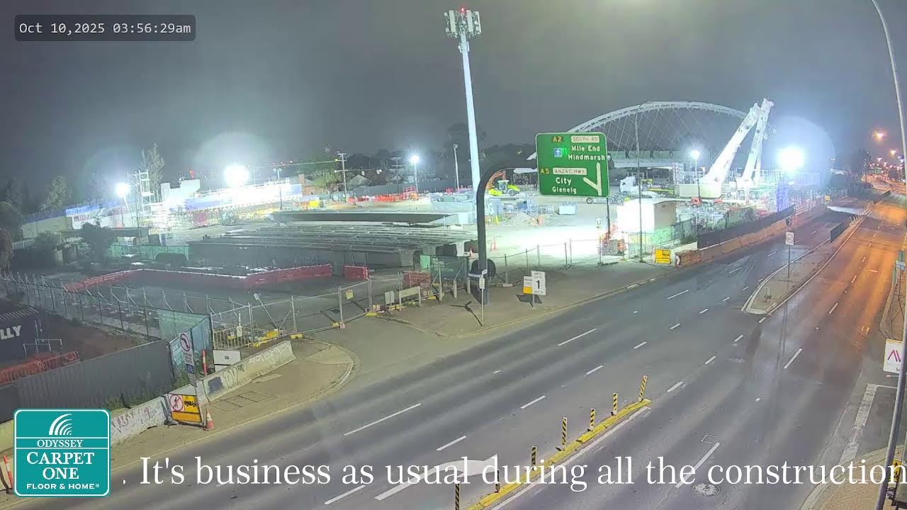 Live Stream T2D Tramline Adelaide - Odyssey Carpet One