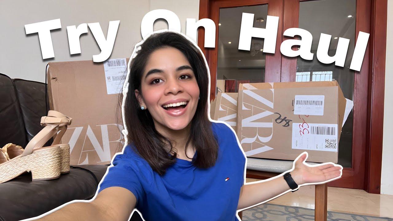 HUGE ZARA TRY ON HAUL FOR SPRING 2024!