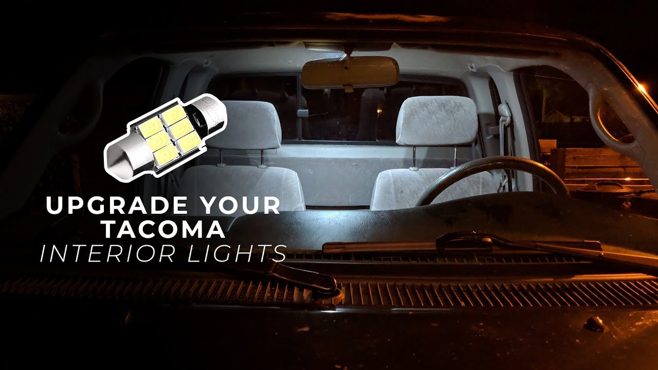 How to Change The Map and Dome Lights In Your 1st Gen Toyota Tacoma