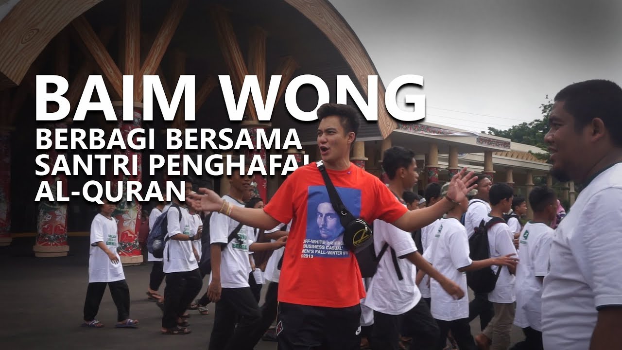 Baim Wong Berbagi Bersama Santri Penghafal Al-Quran Binaan BMH