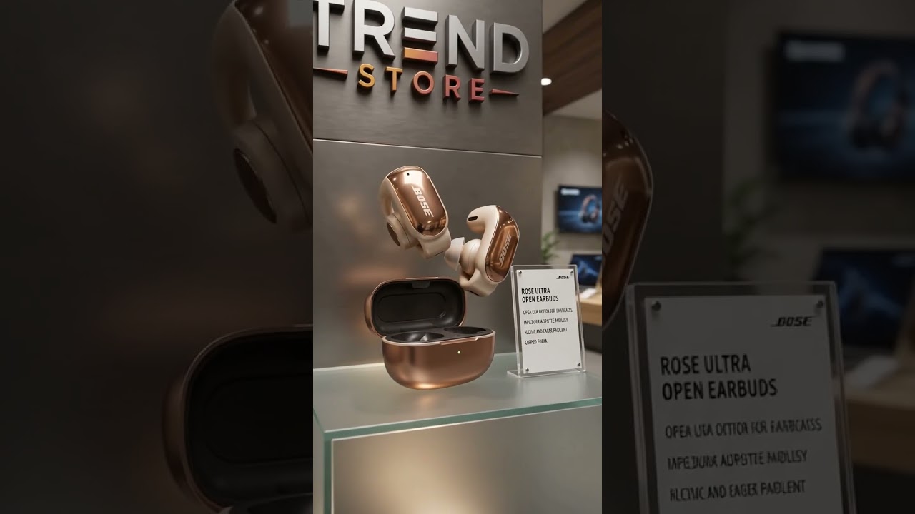 Bose Ultra Open Earbuds 🔥 Premium Open-Ear Design 🎧 #shorts #gadgets #tech