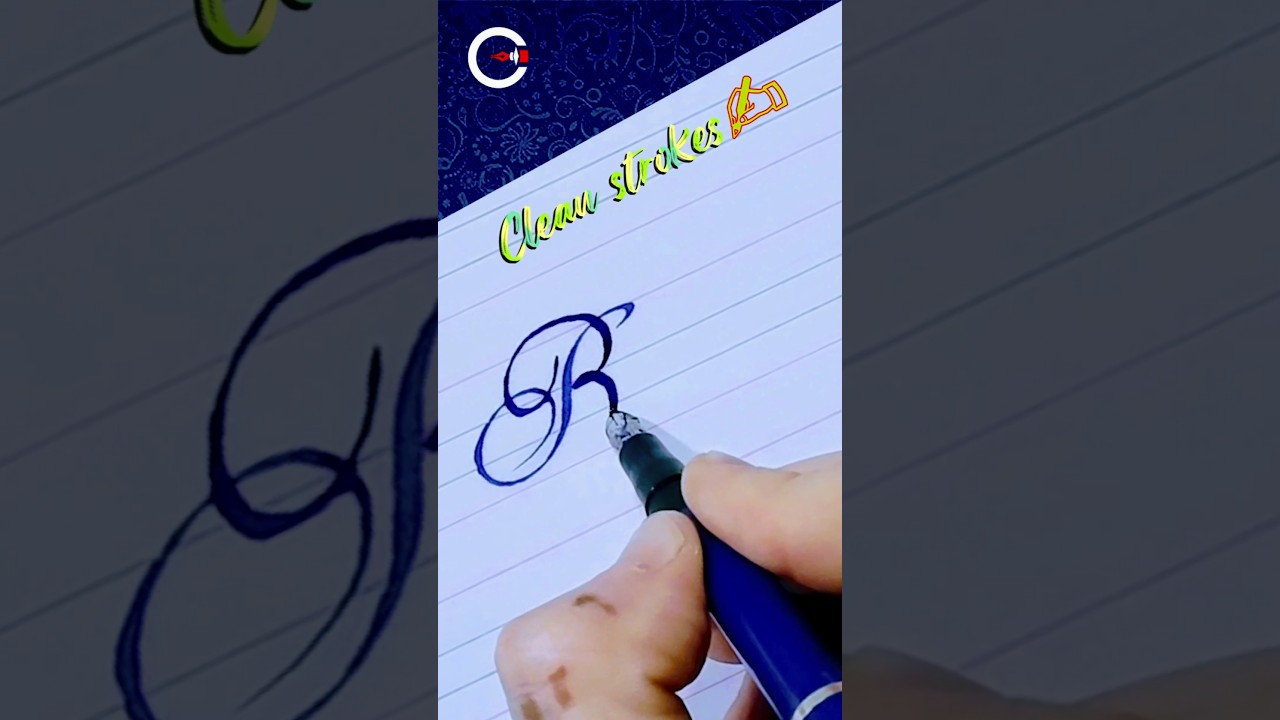 Satisfying Word Calligraphy ✍️ #shorts