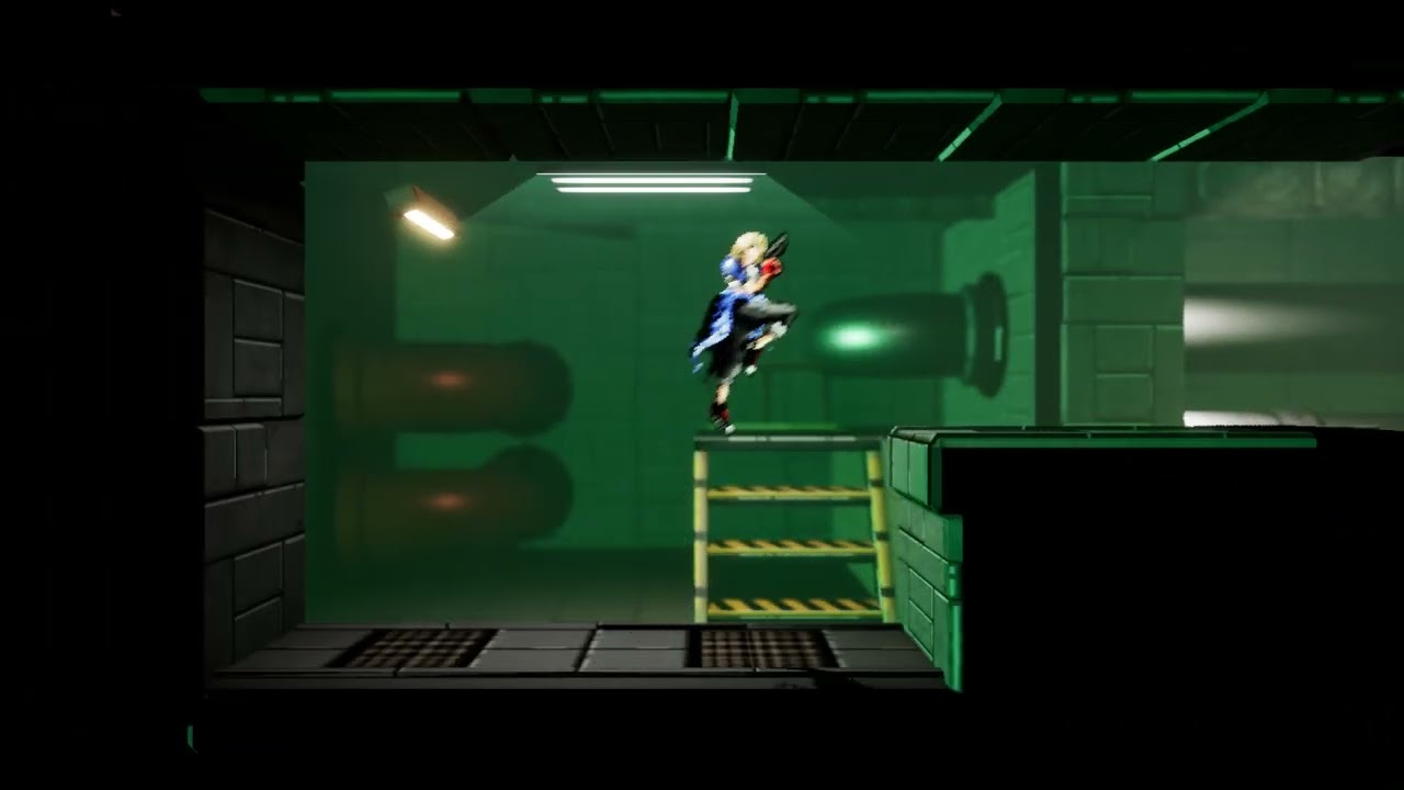 Unreal Engine 5 2DHD Game Test.