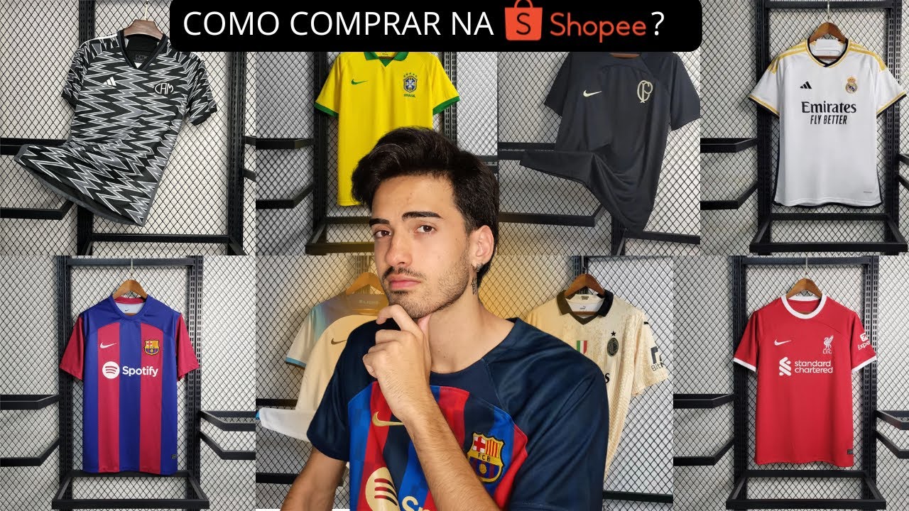 COMO COMPRAR CAMISA DE TIME NA SHOPEE? RUMO A COPA #1