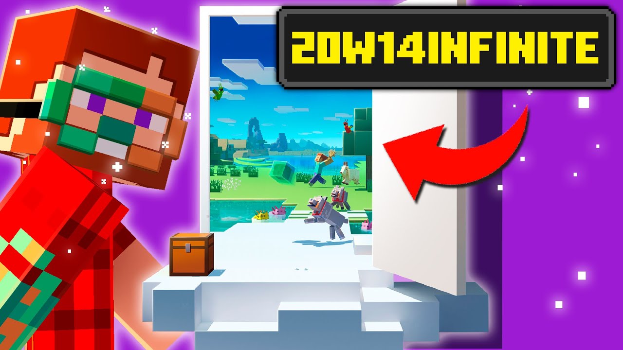 Что скрывает обновление Minecraft 20w14infinite? Все пасхальные яйца и измерения