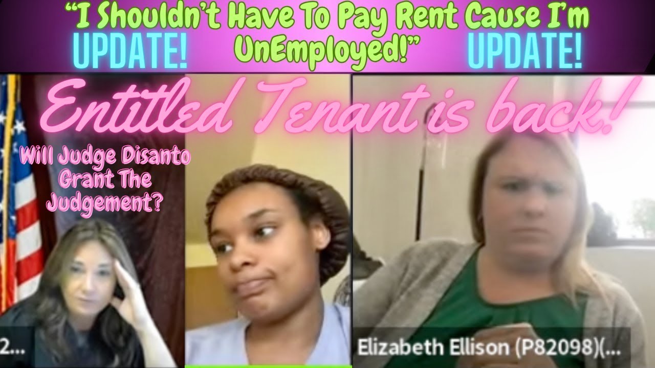 Entitled Tenant Brings Baby To Court For Sympathy! Will Judge DiSanto Grant The Judgement? #trending