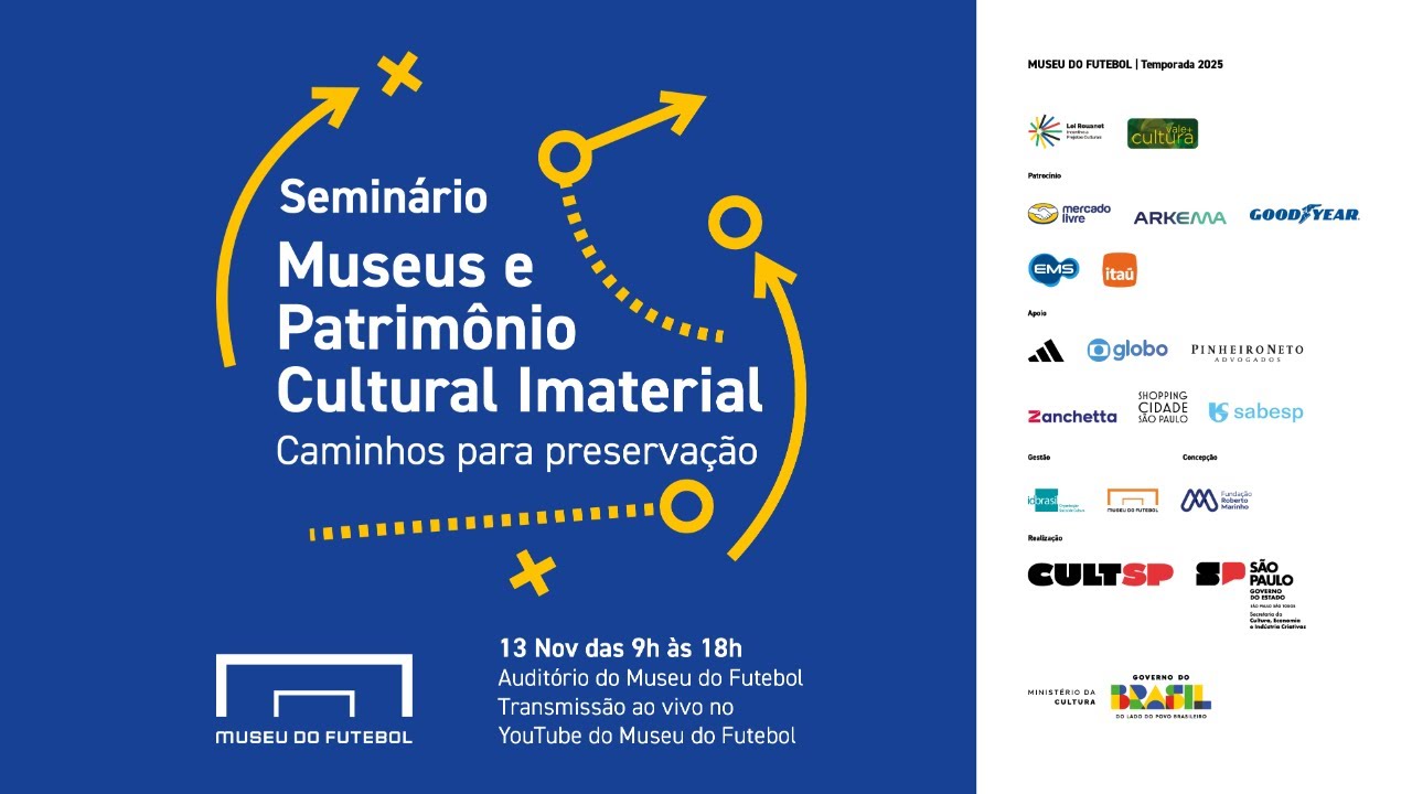 Semin&aacute;rio:  Museus e Patrim&ocirc;nio Cultural Imaterial, Caminhos para preserva&ccedil;&atilde;o