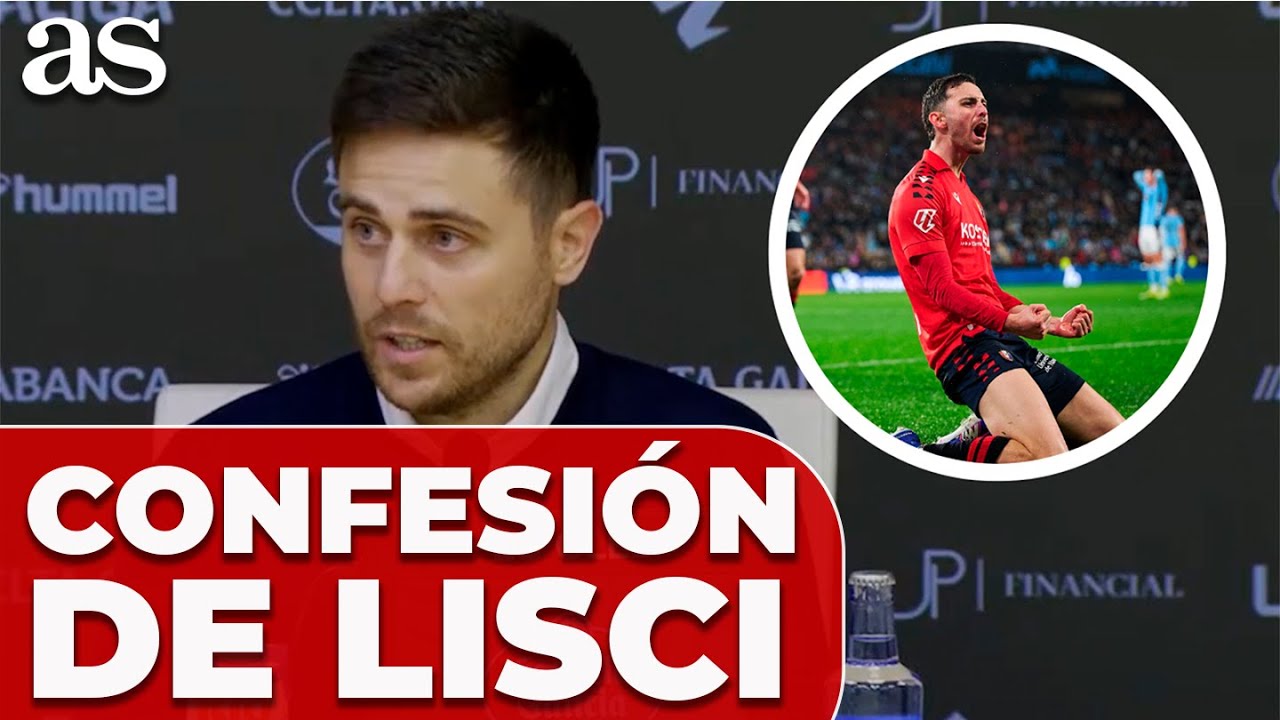 LISCI reconoce que OSASUNA NO MERECIÓ ganar contra el CELTA