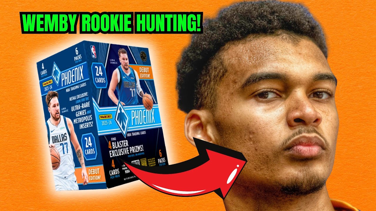 WEMBY ROOKIE HUNT! 👽 2023-24 Panini Phoenix Basketball Retail Unboxing