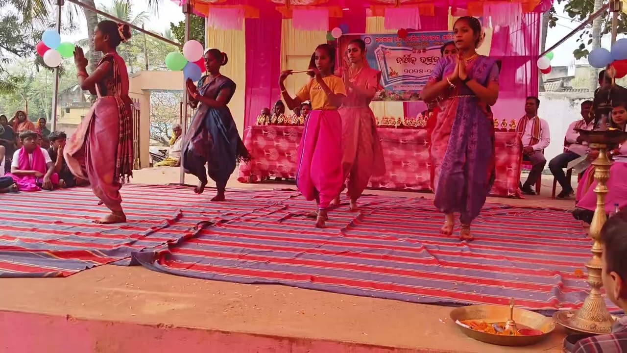 Mahabharat dance performance Annual function 2026 ( class 8th girls ) 