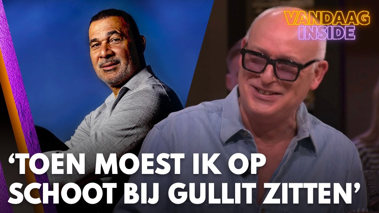 René blikt lachend terug: 'Toen moest ik op schoot bij Ruud Gullit zitten!' | VANDAAG INSIDE